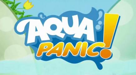 Aqua Panic! Title Screen